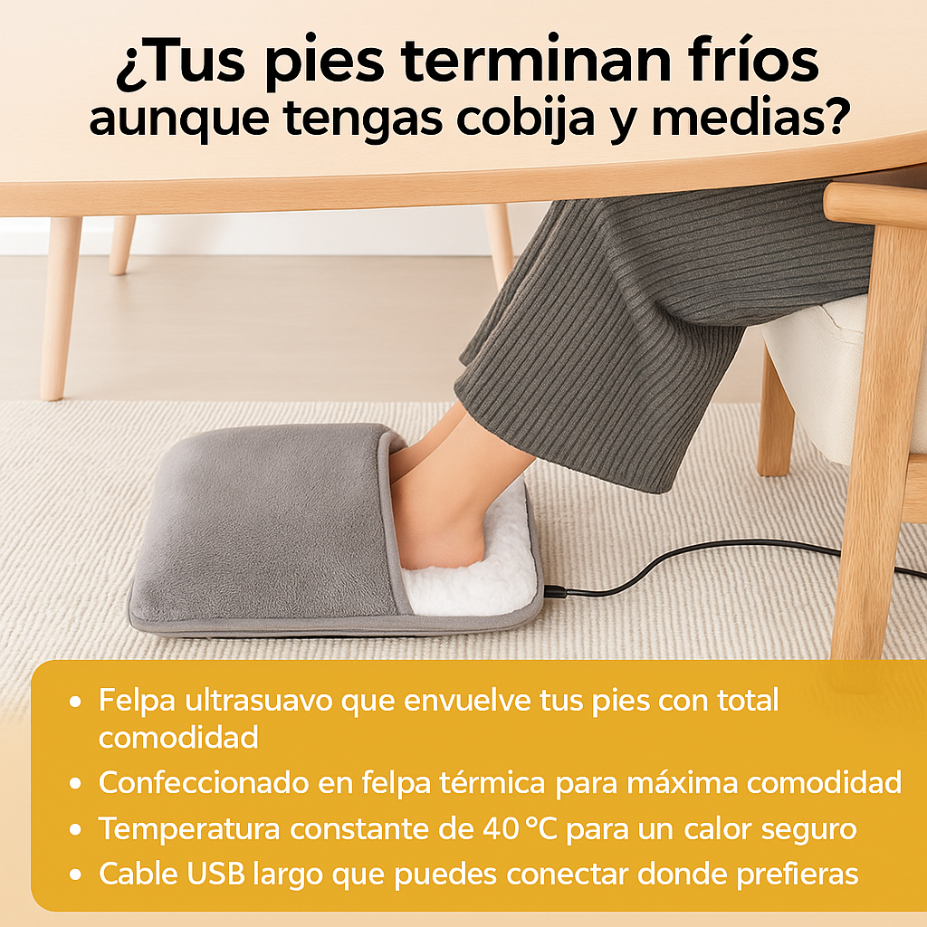 Calentador de Pies USB