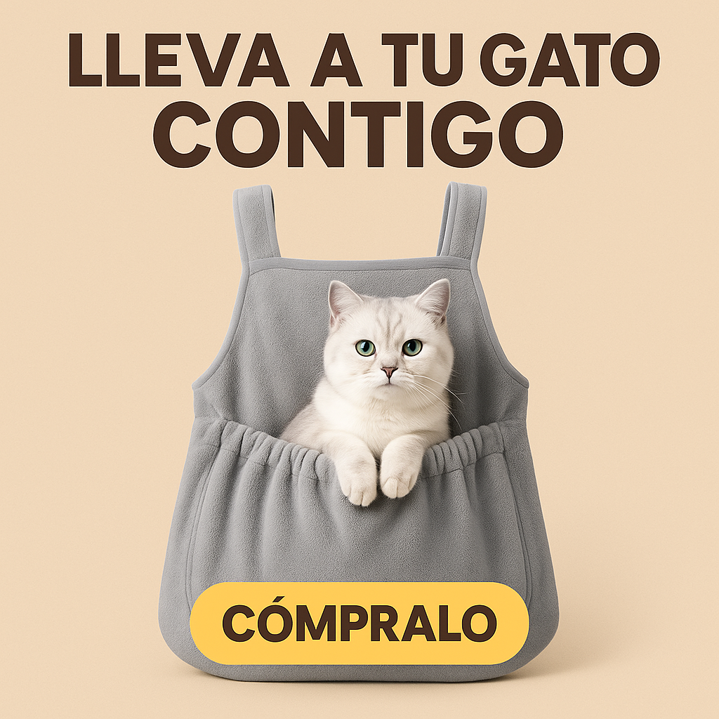 Delantal para gatos (Manta para gatos)